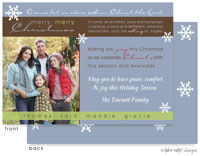 Take Note Designs Digital Holiday Photo Cards - Come Let us Adore Him