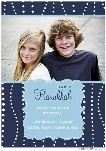 Take Note Designs Digital Holiday Photo Cards - Festival of Lights Take Note Designs Digital Holiday Photo Cards - Festival of Lights