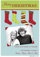 Take Note Designs Digital Holiday Photo Cards - Stocking Fun