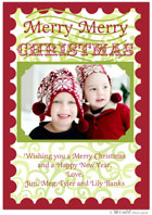 Take Note Designs Digital Holiday Photo Cards - Merry Christmas Stamp