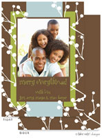 Take Note Designs Digital Holiday Photo Cards - Berry Framed