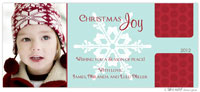 Take Note Designs Digital Holiday Photo Cards - Ice and Snow