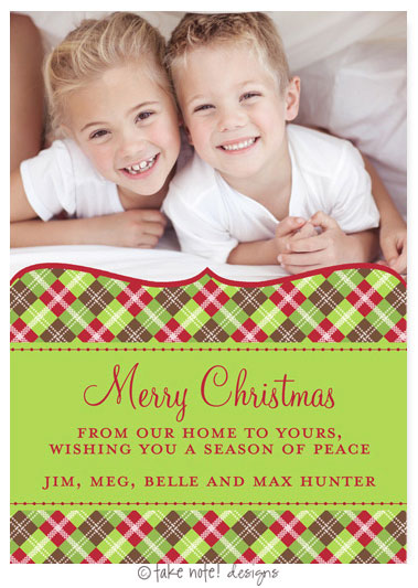 Take Note Designs Digital Holiday Photo Cards - Joyful Holidays Take Note Designs Digital Holiday Photo Cards - Joyful Holidays