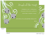 Digital Holiday Invitations/Greeting Cards by Take Note Designs - Silver Bells