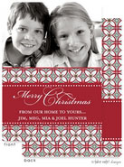 Take Note Designs Digital Holiday Photo Cards - Freshly Wrapped Snow