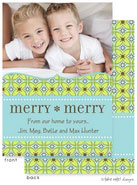Take Note Designs Digital Holiday Photo Cards - Merry Merry Frame