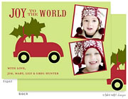 Take Note Designs Digital Holiday Photo Cards - Joy to The World Tree 2