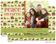 Take Note Designs Digital Holiday Photo Cards - Peace on Earth Wrap