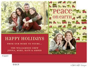 Take Note Designs Digital Holiday Photo Cards - Peace on Earth Two