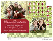 Take Note Designs Digital Holiday Photo Cards - Joyful Christmas