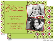 Take Note Designs Digital Holiday Photo Cards - Holiday Pattern Two