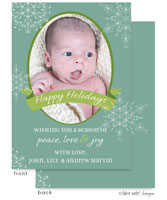 Take Note Designs Digital Holiday Photo Cards - Holiday Frame