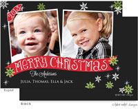 Take Note Designs Digital Holiday Photo Cards - Christmas Fun Banner Cheer