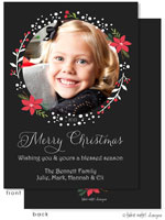 Take Note Designs Digital Holiday Photo Cards - Christmas Circle Frame
