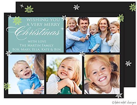 Take Note Designs Digital Holiday Photo Cards - Christmas Fun Squares Take Note Designs Digital Holiday Photo Cards - Christmas Fun Squares