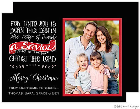 Take Note Designs Digital Holiday Photo Cards - City Of David Black Take Note Designs Digital Holiday Photo Cards - City Of David Black
