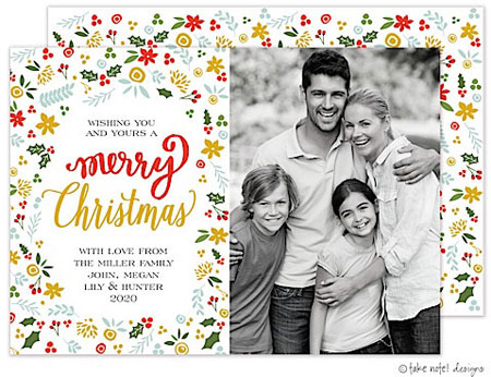 Take Note Designs Digital Holiday Photo Cards - Have Yourself A Merry Little Christmas Take Note Designs Digital Holiday Photo Cards - Have Yourself A Merry Little Christmas