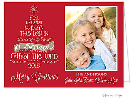 Take Note Designs Digital Holiday Photo Cards - City Of David Christmas Tree Take Note Designs Digital Holiday Photo Cards - City Of David Christmas Tree