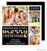 Take Note Designs Digital Holiday Photo Cards - Sparkle Merry