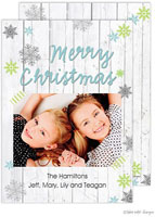 Take Note Designs Digital Holiday Photo Cards - Rustic Cheer Christmas