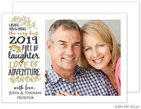 Take Note Designs Digital Holiday Photo Cards - Love, Laughter & Adventure