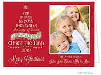 Take Note Designs Digital Holiday Photo Cards - City Of David Christmas Tree