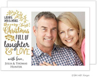 Take Note Designs Digital Holiday Photo Cards - Very Best Christmas