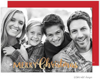 Take Note Designs Digital Holiday Photo Cards - Christmas Sprig