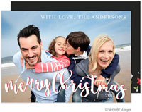 Take Note Designs Digital Holiday Photo Cards - Free Script Overlay