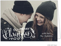 Take Note Designs Digital Holiday Photo Cards - Enchanted Christmas Folded Holiday Photo Card