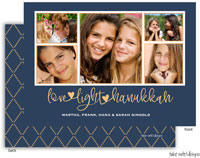 Take Note Designs Photo Hanukkah Cards - Love Light Hanukkah