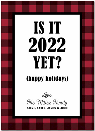 Holiday Greeting Cards by Three Bees (Is it 2022 Yet?)