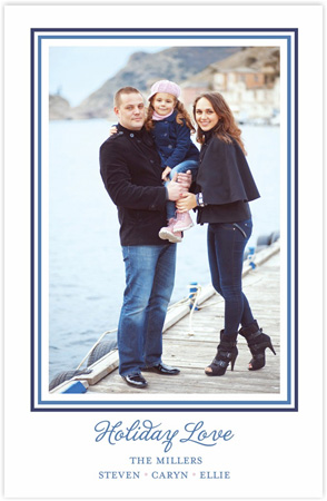Holiday Photo Mount Cards by Three Bees - Simple Borders