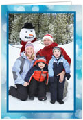 Holiday Photo Mount Cards by Three Bees - Bubbly