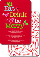 Tumbalina - Holiday Invitations (Eat Drink Be Merry)