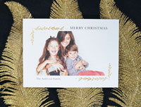 Digital Holiday Photo Cards by Tumbalina - Brilliant Boughs