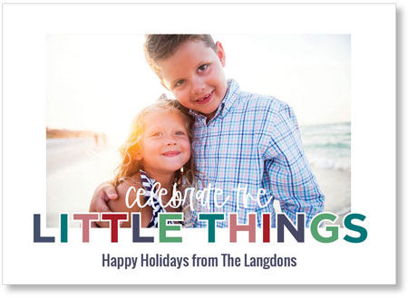 Digital Holiday Cards by iDesign - Celebrate the Little Things