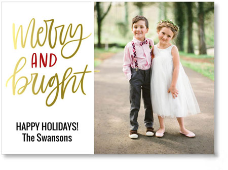 Digital Holiday Cards by iDesign - Merry & Bright