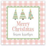 Holiday Enclosure Cards by HollyDays (Pastel Trees)