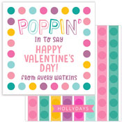 Valentine's Day Exchange Cards by Hollydays (Poppin' Pastel)