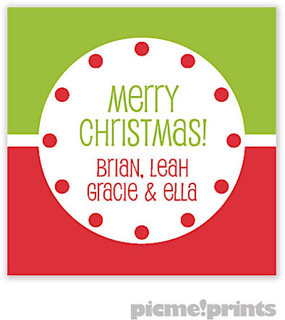 Holiday Gift Enclosure Cards by PicMe Prints - Just Like Ice Cream Grasshopper (Flat) Holiday Gift Enclosure Cards by PicMe Prints - Just Like Ice Cream Grasshopper (Flat)
