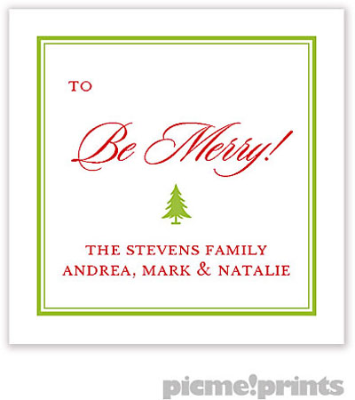 Holiday Gift Enclosure Cards by PicMe Prints - Traditional Border Grasshopper (Flat) Holiday Gift Enclosure Cards by PicMe Prints - Traditional Border Grasshopper (Flat)
