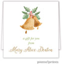 Holiday Gift Enclosure Cards by PicMe Prints - Christmas Bells (Folded)