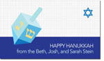 Spark & Spark Hanukkah Calling Cards - Happy Hanukkah From Our Family