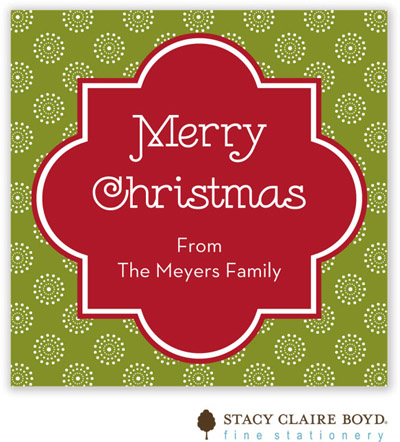SCB CC 10 - Holiday Calling Cards by Stacy Claire Boyd - (Chic Christmas - Folded) SCB CC 10 - Holiday Calling Cards by Stacy Claire Boyd - (Chic Christmas - Folded)