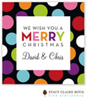 SCB CC 10 - Holiday Calling Cards by Stacy Claire Boyd - (Holiday Cheer - Flat)