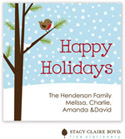 SCB CC 10 - Holiday Calling Cards by Stacy Claire Boyd - (Chilly Chirpin - Flat)