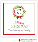 SCB CC 10 - Holiday Calling Cards by Stacy Claire Boyd - (Noel - Aspen - Flat)