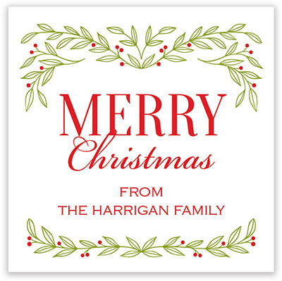 Holiday Gift Enclosure Cards by Stacy Claire Boyd (Festive Garland) Holiday Gift Enclosure Cards by Stacy Claire Boyd (Festive Garland)