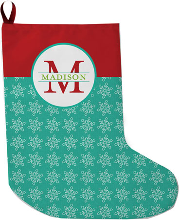 Lavender Belle Stocking (Snowflake Damask Pattern) Lavender Belle Stocking (Snowflake Damask Pattern)